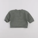 Vertbaudet - sweat vert - 9 mois
