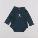 Vertbaudet - body bleu - 9 mois