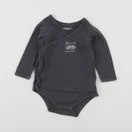 Vertbaudet - body gris - 9 mois