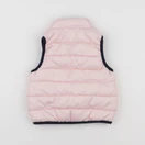 Petit Bateau - doudoune réversible rose - 6 mois