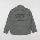 Vertbaudet - chemise vert - 10 ans