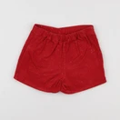 Vertbaudet - jupe short rouge - 6 ans