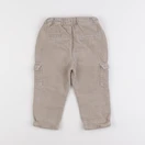 Vertbaudet - pantalon beige - 24 mois