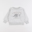 Vertbaudet - sweat gris - 2 ans