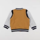 Little Cigogne - sweat gris, marron - 2 ans