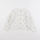 Monoprix - gilet blanc - 6 ans