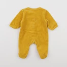 Vertbaudet - pyjama velours jaune - 0 mois