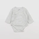 Vertbaudet - body blanc, vert - 0 mois