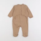 Vertbaudet - pyjama coton marron - 9 mois