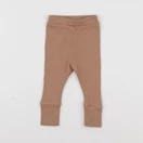 Vertbaudet - legging marron - 3/6 mois