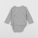 Vertbaudet - body gris - 6 mois