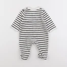 La Redoute - pyjama velours gris - 3 mois
