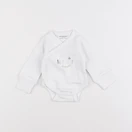 Vertbaudet - body blanc - 0 mois