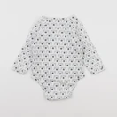 Vertbaudet - body blanc, bleu - 12 mois
