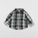 Tape à l'oeil - chemise bleu, vert - 9 mois