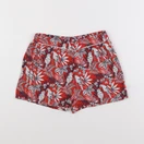 IKKS - short rouge - 8 ans
