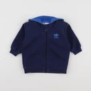 Adidas - sweat bleu - 6 mois