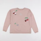 Vertbaudet - sweat rose - 14 ans