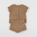 Vertbaudet - ensemble marron - 3 mois