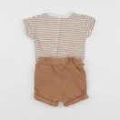 Vertbaudet - ensemble marron - 3 mois