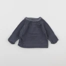 Vertbaudet - pull gris - 6 mois