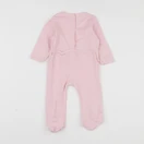 Vertbaudet - pyjama coton rose - 6 mois