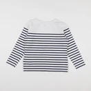 Okaidi - tee-shirt bleu, blanc - 8 ans