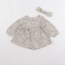Vertbaudet - robe multicolore - 6 mois