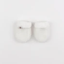 Vertbaudet - moufles blanc - 3/6 mois