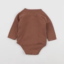 Vertbaudet - body marron - 9 mois