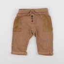 Vertbaudet - pantalon marron - 12 mois