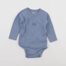 Vertbaudet - body bleu - 6 mois