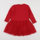 Vertbaudet - robe rouge - 5 ans