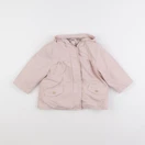 Vertbaudet - manteau doublure amovible rose - 18 mois
