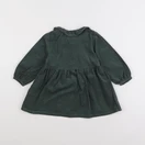 Vertbaudet - robe vert - 24 mois