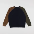Cyrillus - sweat bleu, vert - 8 ans