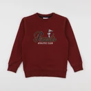 Cyrillus - sweat rouge - 8 ans