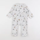 Boutchou - pyjama velours gris - 12 mois