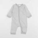 H&M - pyjama coton gris - 3 mois