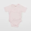 Vertbaudet - body rose - 1 mois