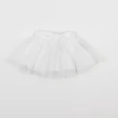 Vertbaudet - jupe blanc - 0/3 mois
