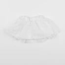 Vertbaudet - jupe blanc - 0/3 mois