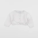 Vertbaudet - gilet blanc - 3 mois
