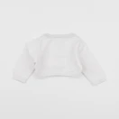 Vertbaudet - gilet blanc - 3 mois