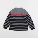 Monoprix - pull gris - 4 ans