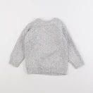 Vertbaudet - pull gris - 4 ans