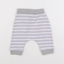 Boutchou - sarouel violet, blanc - 1 mois