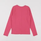 Vertbaudet - sweat rose - 8 ans
