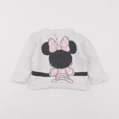 Vertbaudet - sweat blanc - 9 mois