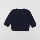 Vertbaudet - sweat bleu - 12 mois